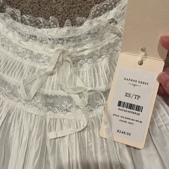 NWT Doen Daphne dress salt - Picture 2 of 7